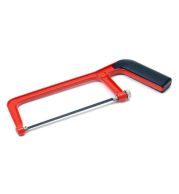 Mini Hacksaw Frame – Compact Lightweight Frame for Small Blades, Perfect for Cutting Rods, Bolts, Pipes and Plastic in Confined Spaces and DIY Applications